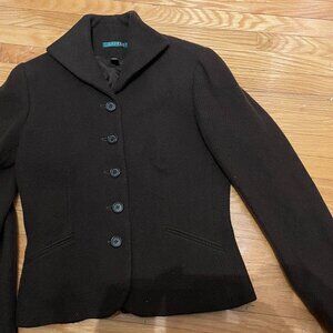 Lauren Ralph Lauren Brown Jacket 4 Small